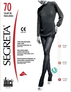Ibici SEGRETA 70 Collant - Punta Aperta
