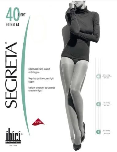 Ibici SEGRETA PRESTIGE LIGHT 40 Collant