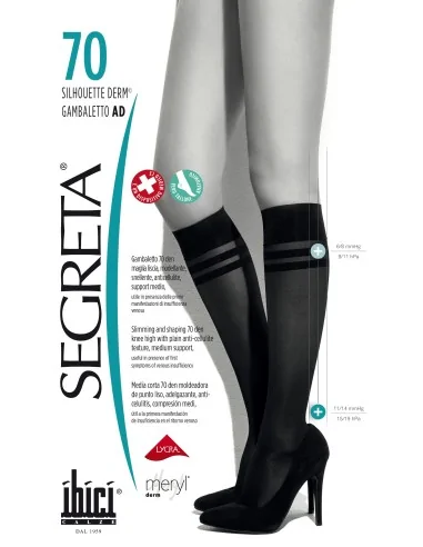 Ibici SEGRETA SILHOUETTE 70 Derm® Gambaletto