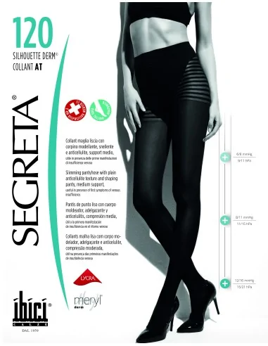 Ibici SEGRETA SILHOUETTE 120 Derm® Collant