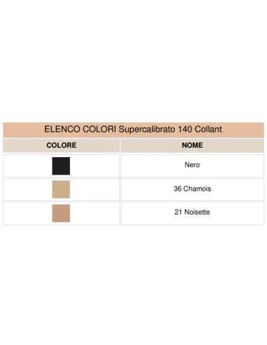 Ibici SEGRETA 140 Supercalibrato Collant