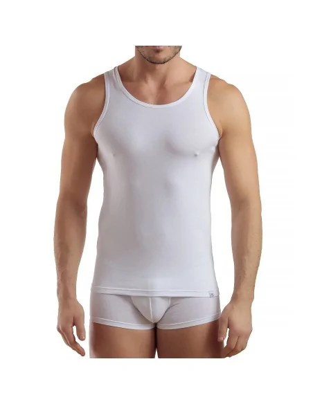Enrico Coveri ART. ET1002 - Canotta spalla larga in cotone elasticizzato