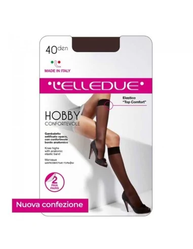 L'Elledue HOBBY 40 DEN GAMBALETTO (2 paia)