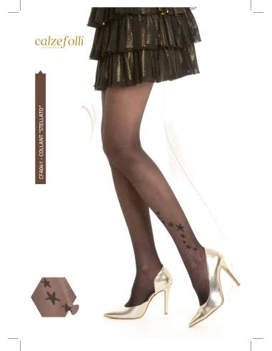 CalzeFolli CFA041 - Collant STELLATO