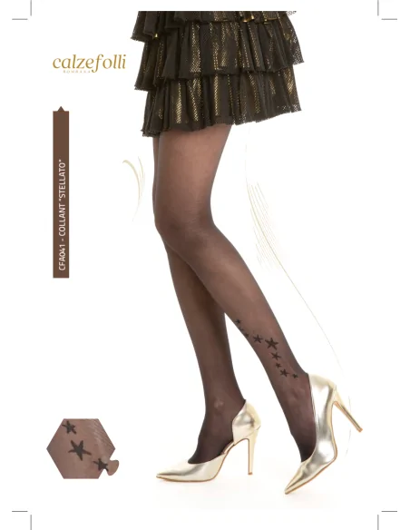 CalzeFolli CFA041 - Collant STELLATO