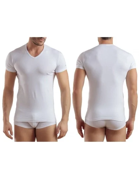 Enrico Coveri ART. ET1131 - Maglia collo a V in Filo di Scozia