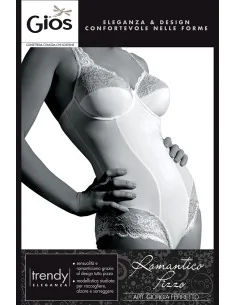 Gios ART. GIORGIA - Body con ferretto e pizzo - Coppa B