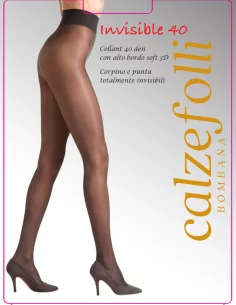 CalzeFolli Invisible 40 - Collant tuttonudo