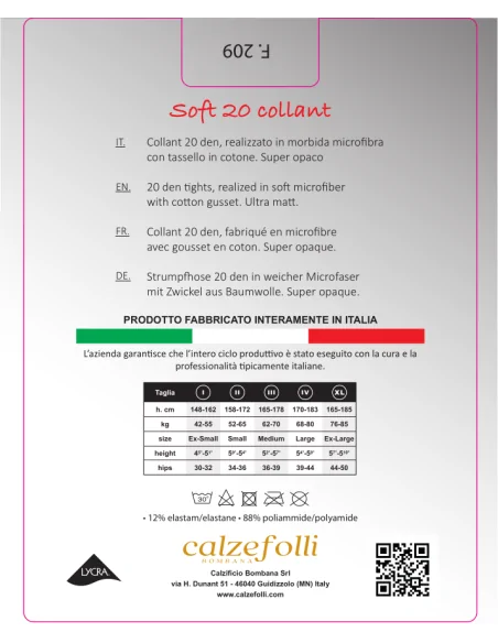 CalzeFolli Soft 20 - Collant
