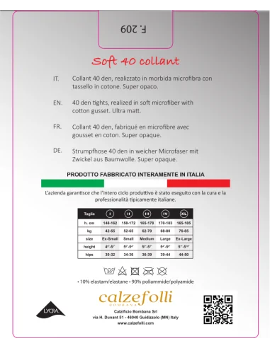 CalzeFolli Soft 40 - Collant