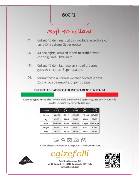 CalzeFolli Soft 40 - Collant