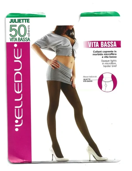 L'Elledue JULIETTE 50 DEN - Vita bassa