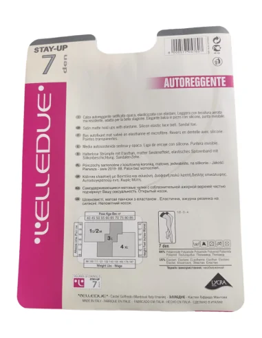 L'Elledue STAY-UP AUTOREGGENTE 7 DEN