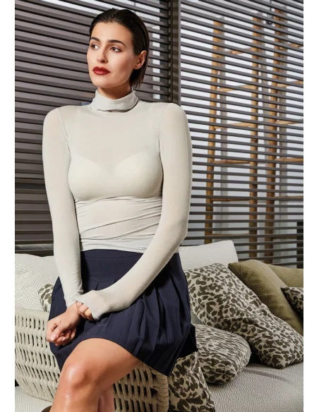 Sublyme ART. 1410 - Dolcevita manica lunga cashmere ultra light