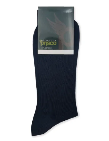 Prisco 908 L - Calza lunga a costa 1/1 (scatola da 6 paia)