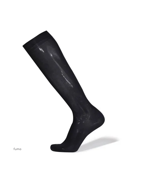 San Giacomo ART. 209L DURBAN - Calze Lunghe Uomo, a maglia liscia, in Filo Scozia Elasticizzato