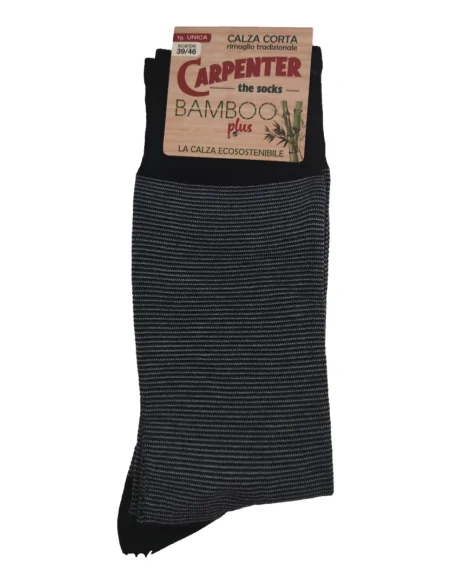 Carpenter BAMBOO - Calza corta a righe - Leggera