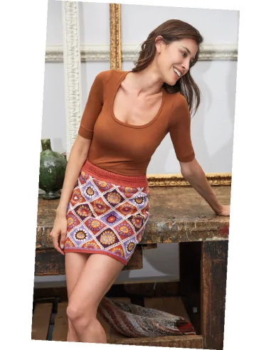 Sublyme ART. 1657 - T-Shirt Collo Quadrato Manica Gomito - Soft Modal