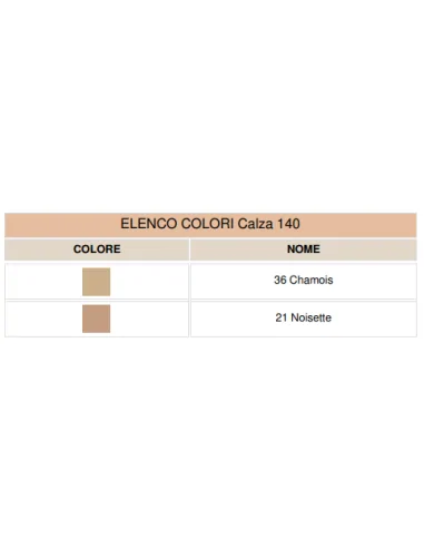 Ibici SEGRETA 140 Calza