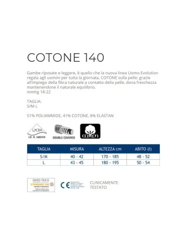 Cabifi LINEA EVOLUTION - COTONE 140